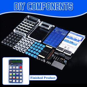 DIY Electronic Kit LED Digital Tube <strong>Calculators</strong> 51 Microcontroller Control Resistance Conversion DIY Soldering Projects - Product Image 5