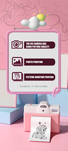 Çocuklar için Q8 Anında Baskı Dijital Fotoğraf Makinesi ve Fotoğraf Yazıcısı, Noel ve Doğum Günü Hediyesi, Çocuklar için Anında Baskı Fotoğraf Makinesi - Product Image 6