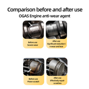 Antiwear đại lý hiệu suất cao động cơ chống mài mòn Phụ gia: ma sát giảm tốc, xử lý dầu, kéo dài tuổi thọ động cơ 100ml ogas - Product Image 2