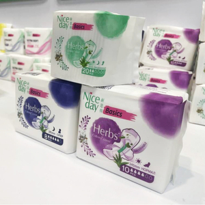 Niceday Herbal Daytime Heavy Flow Pads Wings Serviettes hygiéniques pour femmes Huiles essentielles infusées pour un effet rafraîchissant - Product Image 6