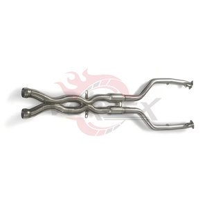 Tubo de Escape Intermedio Vortex de Alto Rendimiento, Acero Inoxidable 304, Pulido Espejo, Soldado con TIG, para M3 E92 V8 4.0L 2008-2013, para Carreras - Product Image 3