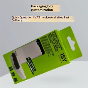 Custom White Cardboard <b>Window</b> Hook Boxes for 3C Electronics | Factory Direct Color Box Packaging Design - Product Image 4