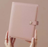 Carnet de notes A5 en cuir PU avec reliure cousue, personnalisé et imprimé sur mesure, vente en gros directe usine, idéal comme cadeau
