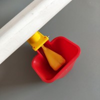 Abreuvoir à mamelons pour poulets, abreuvoir à mamelons pour volailles, vente chaude, valve flottante automatique, abreuvoir à mamelons pour poulets