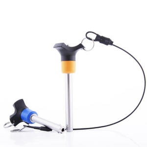Fábrica de sujetadores de China PA6 Mango de plástico Pin de liberación rápida de precisión Pin de posicionamiento <span class=keywords><strong>BLP</strong></span> Pasador de bloqueo de cabeza esférica - Product Image 1
