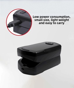 Oxymètre de pouls à clipser sur le doigt avec mesure de <span class=keywords><strong>la</strong></span> fréquence cardiaque et moniteur de <span class=keywords><strong>saturation</strong></span> en oxygène du sang, alimenté par batterie au lithium - Product Image 6