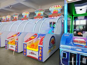 เครื่องเกมหยอดเหรียญตู้ทรายแบบโยนเพื่อความสนุกสนานเล่นกีฬาในร่ม - Product Image 6