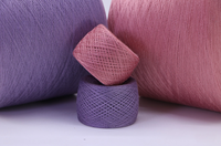 Fil mélangé de laine de soie de mûrier 40% acrylique, 30% nylon, 20% polyamide, 5% laine, 5% soie-thermorégulateur et hypoallergénique