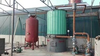 Mejor calidad vertical 240kw 500kw 700kw carbón de aserrín de madera despedido calentador de aceite térmico de la caldera