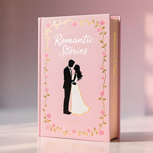 Papel offset de tapa dura personalizado reciclable al por mayor, libros de novela de ficción romántica, Impresión de libro de tapa dura personalizada - Product Image 2