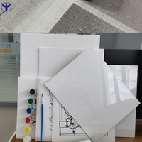 Fabricant Galerie grande toile toile de coton étiré vierge avec cadre en bois