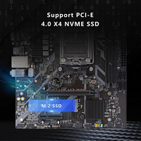 Placa Base para Computadora de Escritorio B650M Micro ATX Nueva, Compatible con CPU AMD AM5 Socket Ryzen7000, DDR5 de Doble Canal, Máximo 96GB