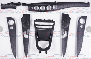 Finition intérieure en fibre de carbone pour <span class=keywords><strong>Mercedes</strong></span>-Benz W213 E400 <span class=keywords><strong>Coupé</strong></span> deux portes et quatre portes, panneau central et panneau de porte, remplacement - Product Image 5