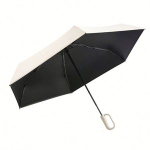 UV Protection UPF50+ Travel Folding Umbrella with Handle <b>Sun</b> Rain Fits in Pocket <b>Car</b> Purse for Women Men Kids Promotion Gift - Product Image 2