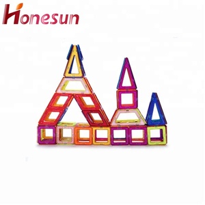 Jouet magnétique pour enfants, <span class=keywords><strong>jeu</strong></span> de <span class=keywords><strong>construction</strong></span> magnétique, ensemble <span class=keywords><strong>Magnetix</strong></span> avec de petits aimants sûrs pour les enfants - Product Image 2