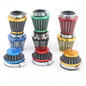 ชุดกรองอากาศรูปทรงร่มเห็ดสำหรับรถมอเตอร์ไซค์วิบาก  พร้อมตะแกรงลวดสี  อะไหล่ตกแต่งสำหรับระบบระบายอากาศ - Product Image 5