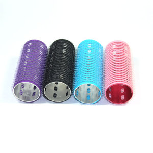 Produit <span class=keywords><strong>le</strong></span> mieux noté magique en aluminium coloré cheveux <span class=keywords><strong>curling</strong></span> rouleau avec plus taille - Product Image 2