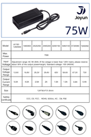Adaptateur de charge rapide DC2.1 12V 5A pour trottinette électrique, batterie au lithium