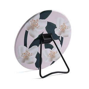 Pad Design Travel Makeup Cosmetic Portable Desk Adjustable Standing Mirrors - Product Image 3