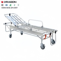 Civière d'ambulance en alliage d'aluminium léger Source d'alimentation manuelle Fabricant de dispositifs de premiers soins médicaux pour hôpitaux Prix