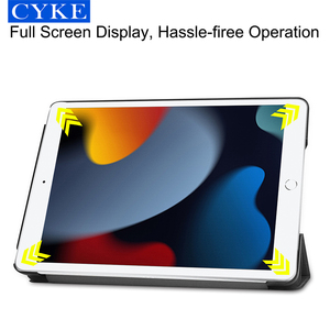 Ốp Máy Tính Bảng CYKE Thế Hệ Thứ <span class=keywords><strong>9</strong></span>, Vỏ Da Pu 10.2 <span class=keywords><strong>Inch</strong></span>, Vỏ Bảo Vệ Cho Máy Tính Bảng Apple Ipad <span class=keywords><strong>9</strong></span> 8 7 10.2 2021 - Product Image 2
