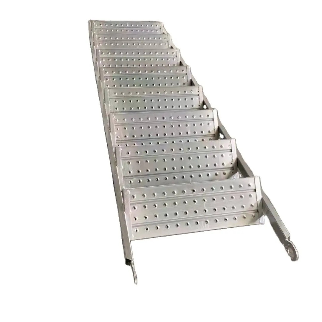 TSX Hard Stable Steel Galvanizado Pintado Construção Andaimes Prancha/Stair Exportar/Acoplador/Board Ringlock Andaime