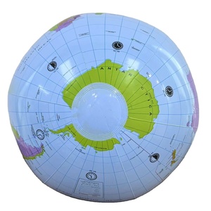 Compressione esterna portatile gonfiabile mappa del mondo terra per bambini all'aperto gioco palla spot all'ingrosso - Product Image 2