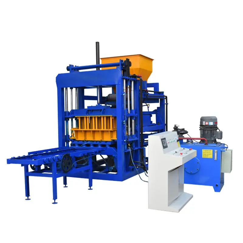 QT4-15 automatic block making machine price list of concrete block making machine