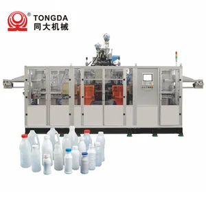 TONGDA HTSll 3L 2L Machine d'extrusion par soufflage de bouteilles en plastique entièrement automatique, Machine de moulage par soufflage, prix