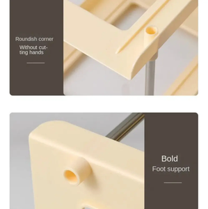 Organizzatore Sottolavello Salvaspazio a 2/3/4 Livelli in Plastica Trasparente, Rastrelliera Estraibile Rettangolare Multifunzionale per Bagno - Product Image 4