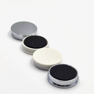 Aimant rond blanc et argenté D31mm/21mm pour tableau blanc, aimant de réfrigérateur, <span class=keywords><strong>bouton</strong></span> magnétique de bureau - Product Image 4
