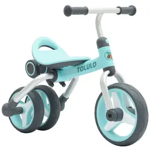 厂家批发儿童平衡自行车3合1多功能折叠婴儿儿童三轮车儿童3轮