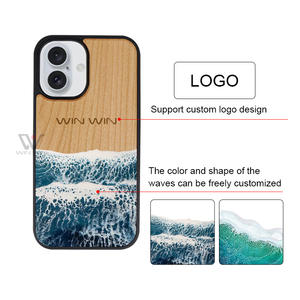 Nueva Funda Personalizada para Teléfono Móvil, Accesorios para la Cubierta Trasera, Funda de Resina Epoxi para <span class=keywords><strong>iPhone</strong></span> 17 Pro - Product Image 4
