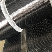 Tissu en fibre de carbone T700 UD 12k 24k 300g, rigide et résistant à la corrosion, pour le renforcement des structures - Fournisseur vérifié
