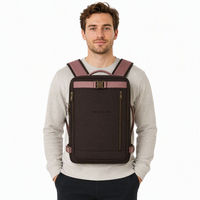 Sac à dos pour ordinateur portable imperméable en polyester avec compartiment pour ordinateur portable, unisexe, 0,62 kg, sac à dos de voyage d'affaires