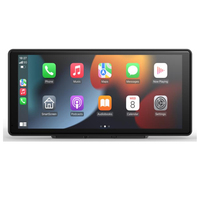 11.3 pouces caméra bidirectionnelle sans fil Carplay Android Auto écran 4K avant 1080P caméra arrière pour Bluetooth Audio voiture boîte noire