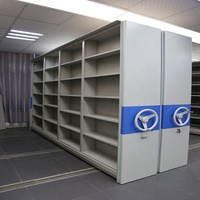 Fabrika Üretimi Yüksek Standartlı Metal Kutu Tipi Arşiv Rafı Mobil Raf Sistemi Modern Tasarım ve Tam Kullanımlı Alan Özelliğiyle