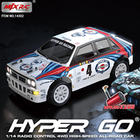 2024 MJX Hyper Go 14301 14302 RC Cars 4WD Brushless 14210 High Speed Lights RC Drift Racing Car 1/14 Off-road 42 km/h pour adulte