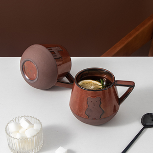 แก้วพอร์ซเลนลายการ์ตูนญี่ปุ่นวาดมืออย่างมืออาชีพ สีเคลือบใต้ผิวมันวาวสวยงาม ปลอดภัยสำหรับอาหาร ใช้กับเครื่องล้างจานได้ ปรับแต่งได้ - Product Image 5