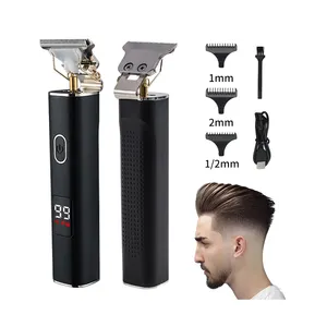 New Rechargeable Baldheaded Hair Clipper Electric Hair Trimmer Cordless Shaver Trimmer Men Barber Hair Cutting Machine