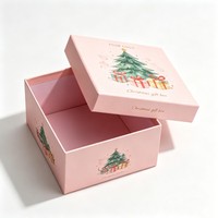 Individuell Bedruckte Schokoladen-Weihnachtsboxen Verpackung für Einzelhandel Bäckerei Süßigkeiten Kekse und Saisonale Feiertagsgeschenk-Promotionen