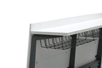Chaise de salle de conférence universitaire, table d'étudiant, table et chaise bon marché pour l'école, chaises pour écoles publiques
