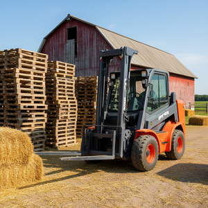 Fourches à palettes de 60 pouces, capacité de 4000 lb, attache pour chargeur frontal pour tracteur à direction par déplacement, usage agricole - Product Image 2