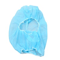 Balaclava blanche jetable en PP non tissé, respirante et imperméable, pour la protection du casque de karting, usage quotidien, unisexe, adulte, couvre-tête