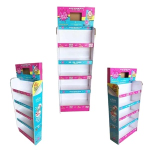 ชั้นวางโชว์สินค้าแบบพับได้สำหรับจานพลาสติกที่ปรับแต่งได้ - Product Image 1