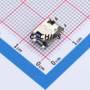 HYCW522-USBC16-100B USB Connector SMD Connector ( Connector Type: Type-C )( Gender: Female )( Mounting Type: Sink Board ) - Product Image 2