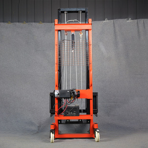 1 Ton 1,6 M Carretilla elevadora Apilador manual hidráulico Carretillas elevadoras Apilador de paletas manuales - Product Image 3