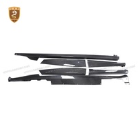 Kit carrosserie large aérodynamique OEM en carbone sec pour Ferrari Purosangue FUV : séparateur avant, coins de pare-chocs, extensions d'ailes, jupes latérales, diffuseur arrière