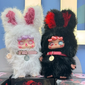 HY Migo Twins Édition Limitée 400% Peluche Série Lift Nuit et Jour Boîte Mystère Figurine Tendance et Ornement Cadeau - Product Image 2