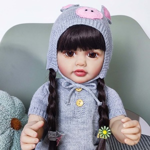 Muñecas de Vinilo Realistas de Bebés Recién Nacidos al por Mayor, Muñecas de Bebé <span class=keywords><strong>Reborn</strong></span> Suaves y <span class=keywords><strong>Baratas</strong></span> - Product Image 3